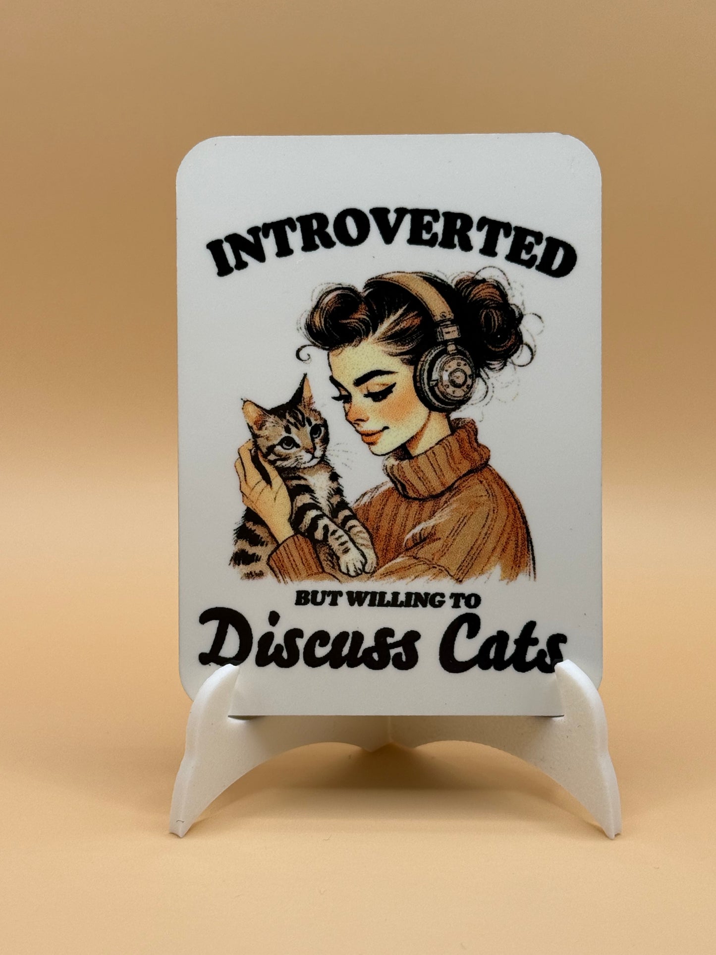 Willing to talk about cats 2 x 3