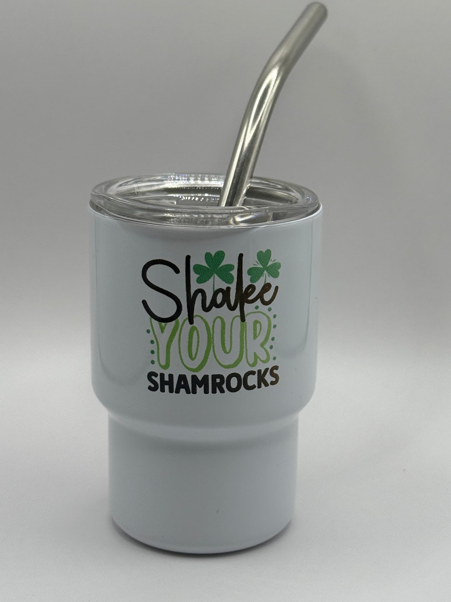 Shot glass tumbler - Shake your Shamrocks