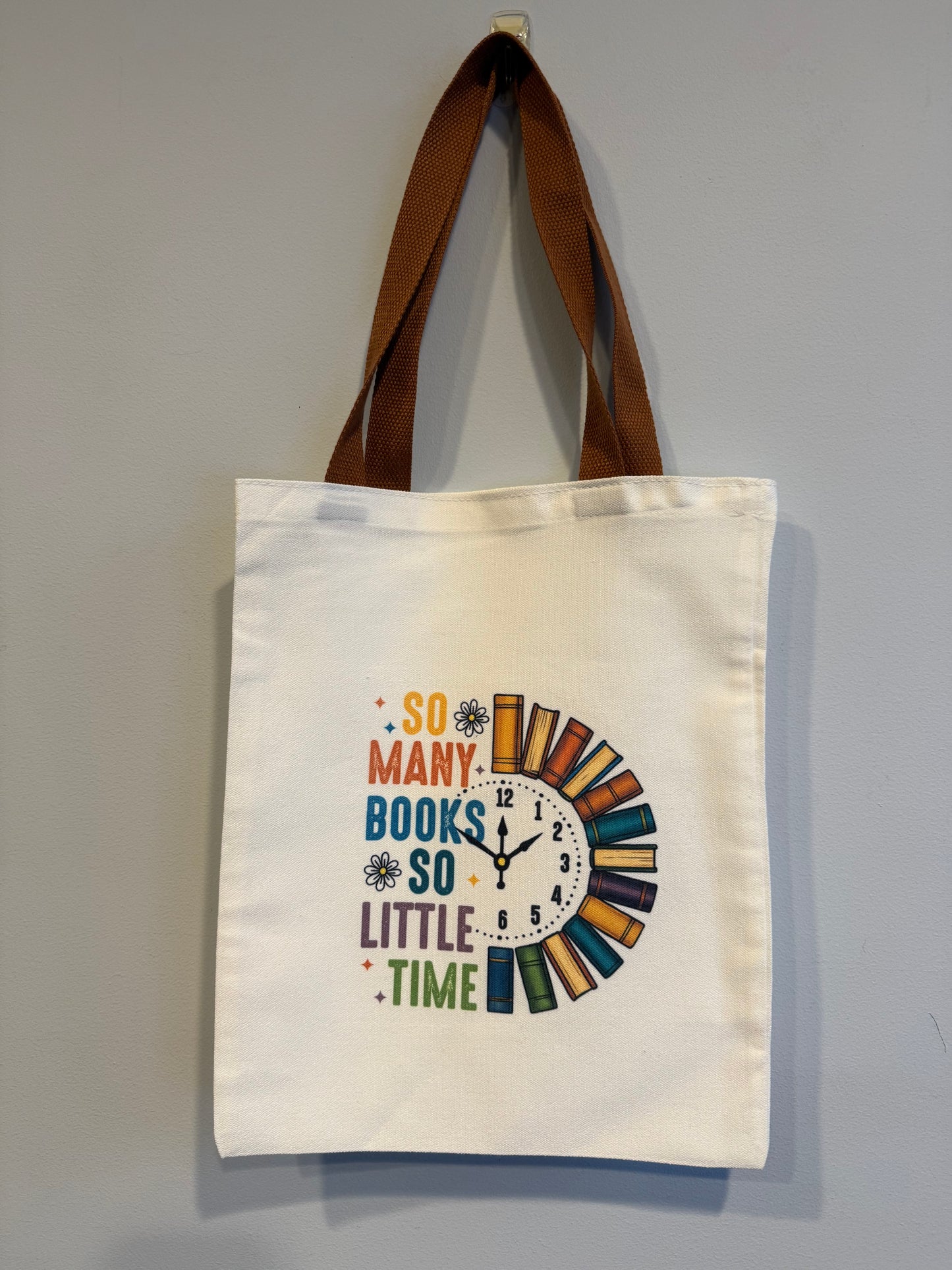 Tote bag - so many books, so little time