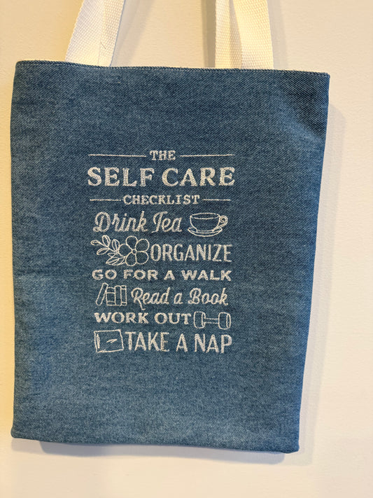 Tote bag - Selfcare checklist