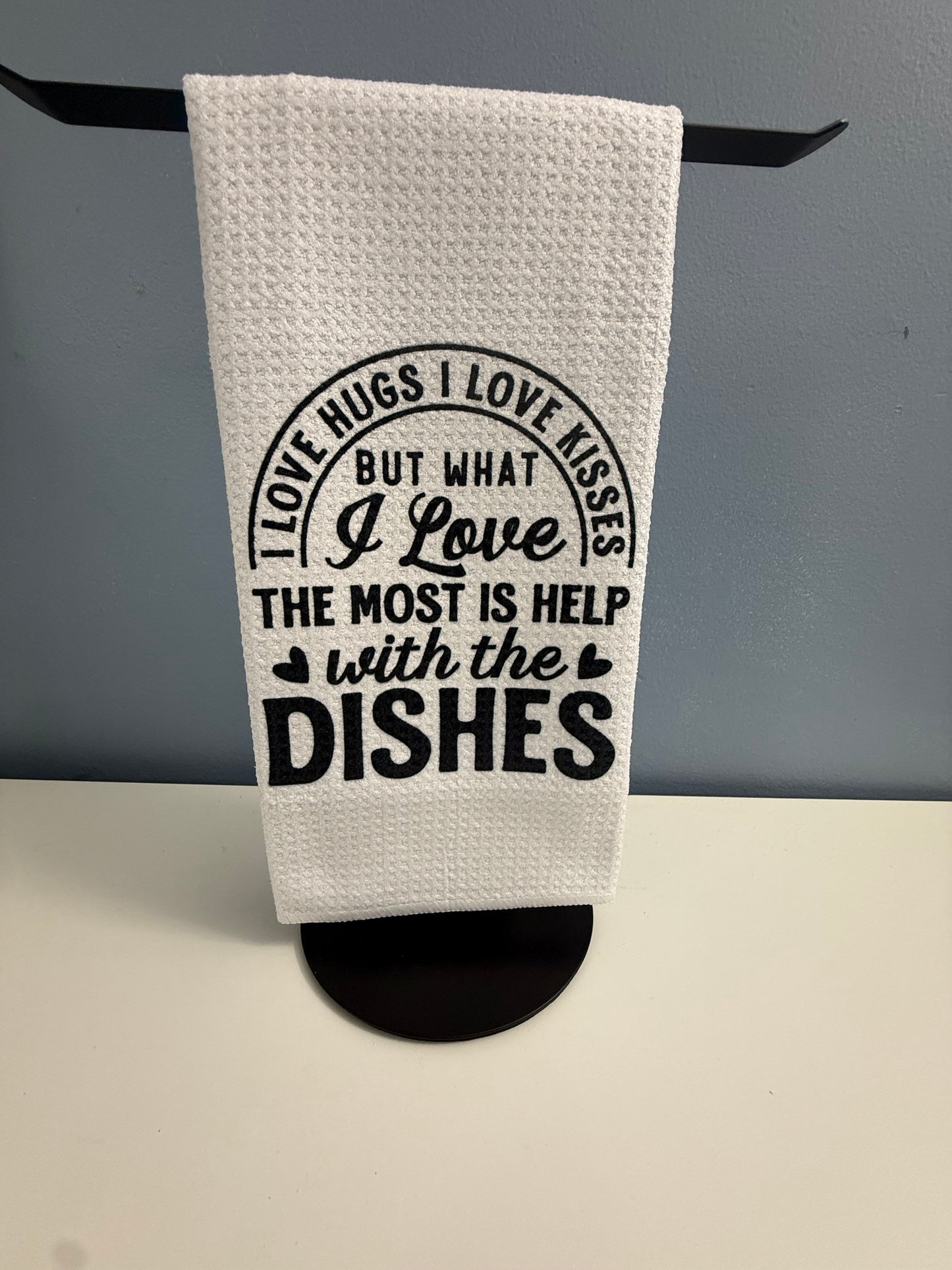 I love hugs & kisses Towels