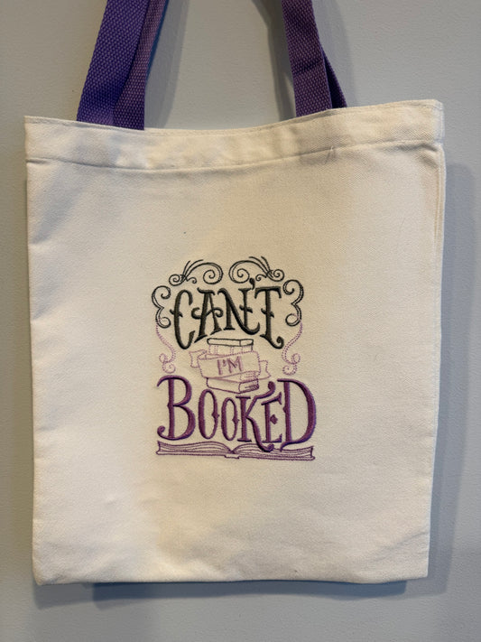 Tote bag - Can't I'm booked