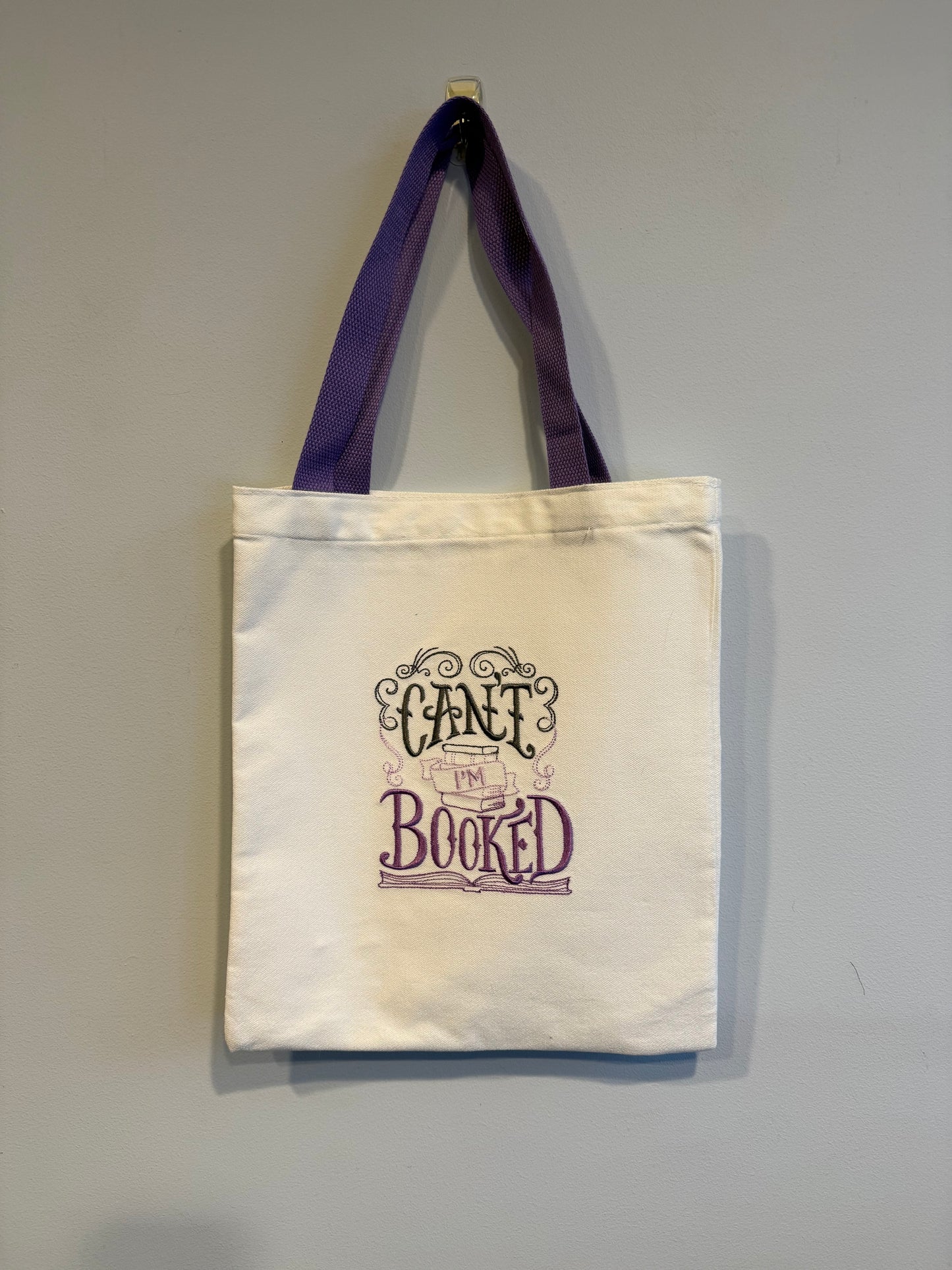 Tote bag - Can't I'm booked