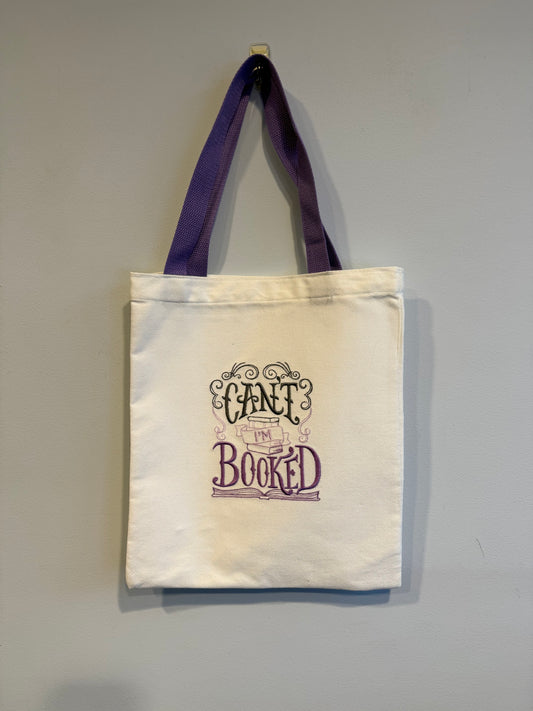 Tote bag - Can't I'm booked