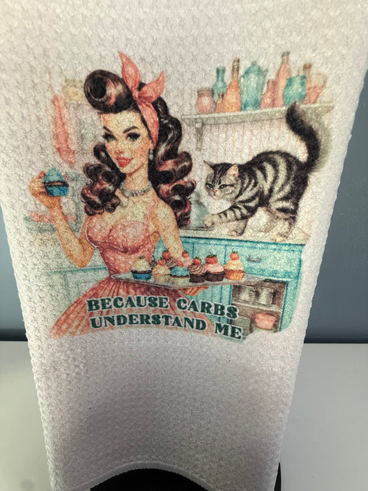 Carbs understand me Towels